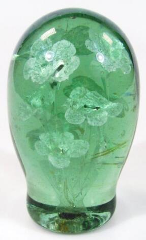 A Victorian green glass dump