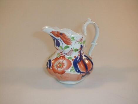 A Swansea Cumbrian pottery Cymro stone china jug