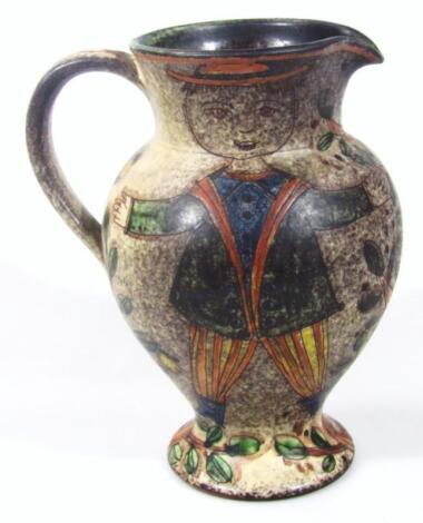 A 20thC Steffisburg Studio pottery jug