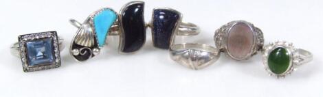 Various ladies dress rings