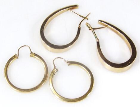 Two pairs of earrings