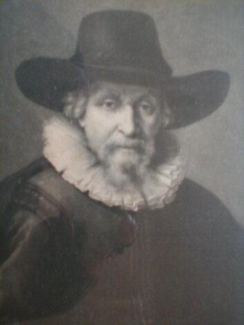 After Rembrandt. Portrait of an old man