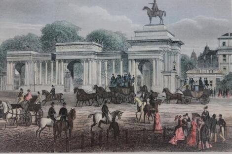 After Cassell Entrance To Hyde Park print