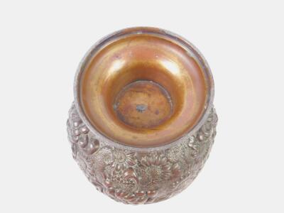 A Japanese early 20thC bronze pedestal bowl - 2