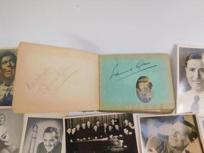 An autograph album containing Laurel & Hardy - 3