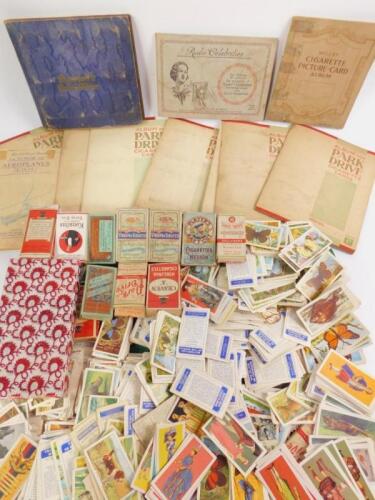 Cigarette cards and tea-bag cards