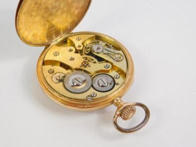 An Imperial gentleman's 14ct gold cased pocket watch - 4