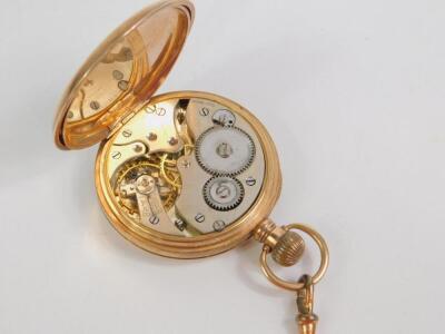 A 9ct gold gentleman's early 20thC pocket watch - 3