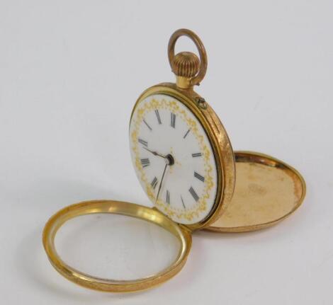 A lady's late 19thC pocket watch