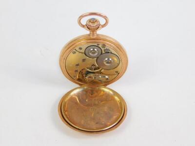 An Omega 14ct gold gentleman's hunter pocket watch - 3