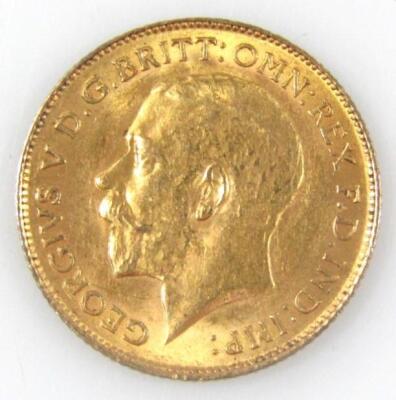 A George V gold half sovereign - 2