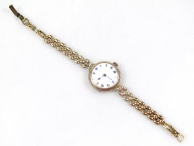 A 9ct gold cased ladies cocktail watch - 2