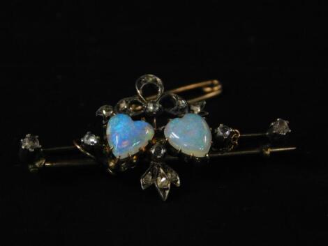 A Victorian bar brooch