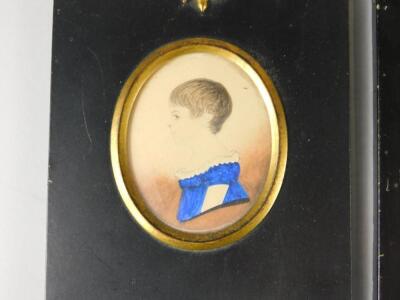 A collection of painted portrait miniatures - 2