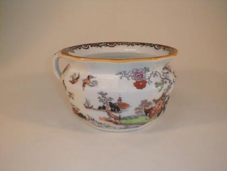 A Masons ironstone chamber pot