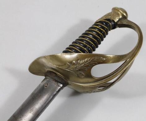 A Caulard French officer's sword