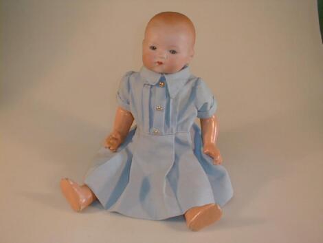 An Armand Marseille bisque head baby doll