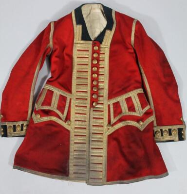 A late 19thC military hunting jacket