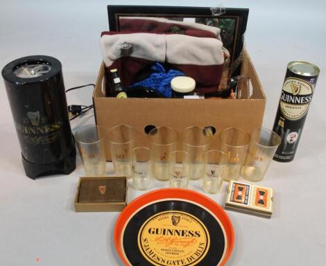 Various Guinness related items