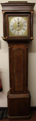 A late 18thC eight day longcase clock - 2