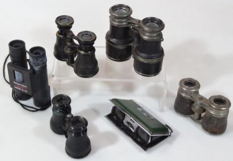 Various opera binoculars