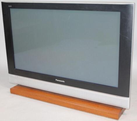 A Panasonic 38" television