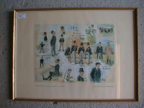 Eton in the Sixties. A limited edition set of 10 colour prints