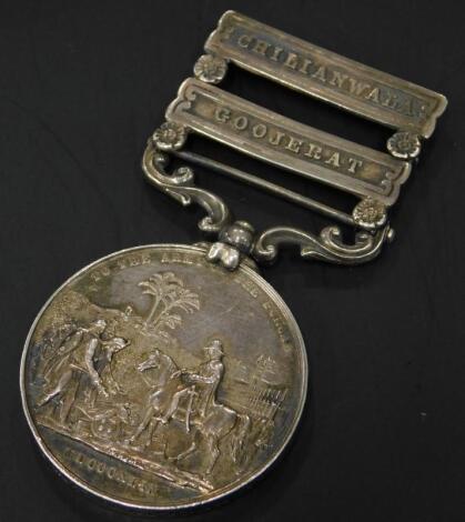 A Victorian 1849 Punjab medal