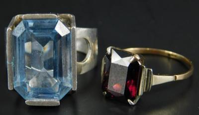 Two dress rings