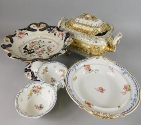 Miscellaneous 19thC porcelain etc.