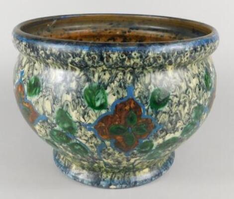 A Swedish Art Pottery jardiniere