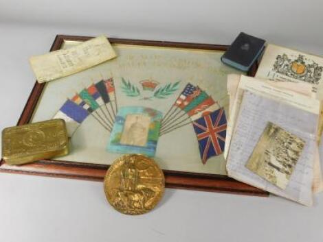 First World War memorabilia