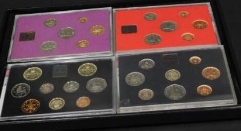 Four coin sets