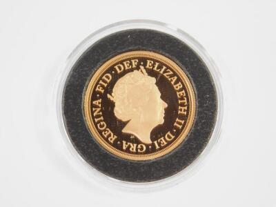 An Elizabeth II gold proof double sovereign 2015 - 3
