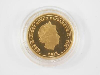 An Elizabeth II gold double portrait sovereign 2012 - 3