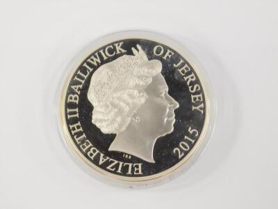 An Elizabeth II silver kilo proof £100 coin - 2