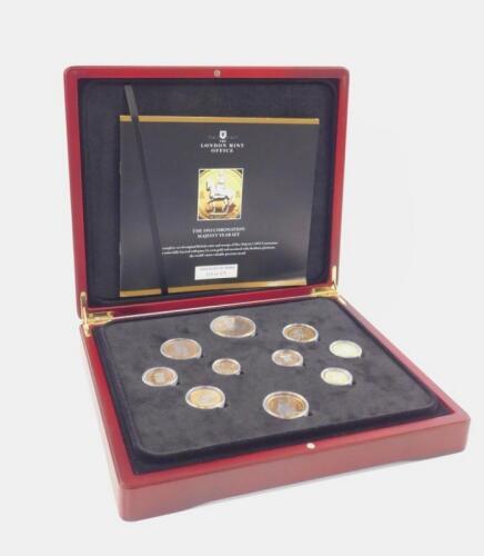 A 1953 Coronation Majesty Year coin set 2013