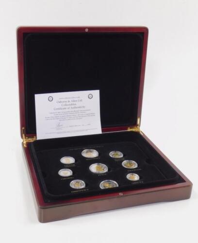 A predecimal of George VI coin set