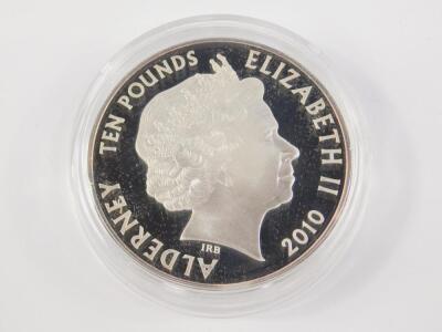 An Alderney £10 coin - 3