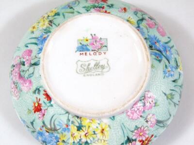 Various Shelley Melody pattern wares - 4