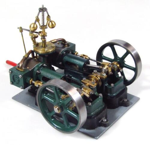 A 20thC scratch built tabletop static engine