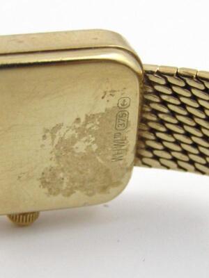 A 9ct gold ladies wristwatch - 3