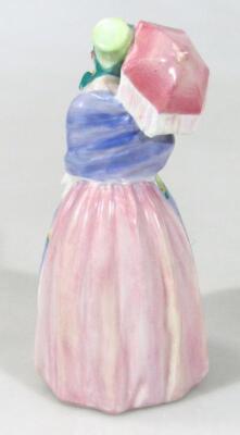 A Royal Doulton figure of Miss Demure - 2