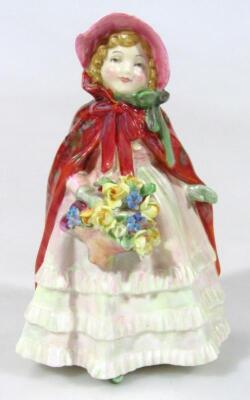 A Royal Doulton figure of Granny's Shawl