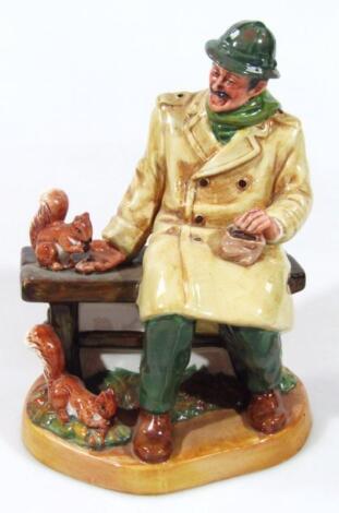 A Royal Doulton figure Lunchtime