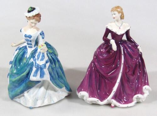 A Royal Doulton figure Linda