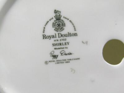 A Royal Doulton figure Shirley - 3