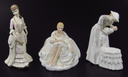 Three Royal Doulton figures