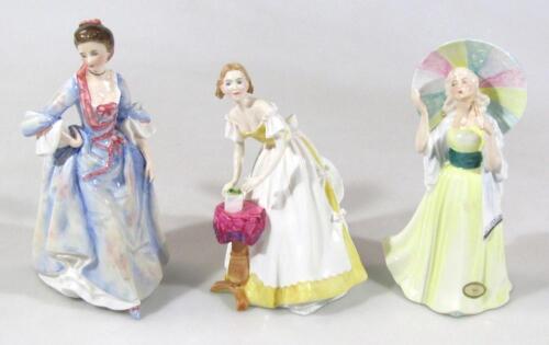 Three Royal Doulton figures