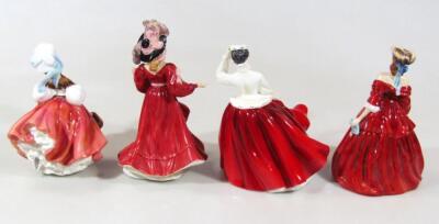 Four various Royal Doulton figures - 2